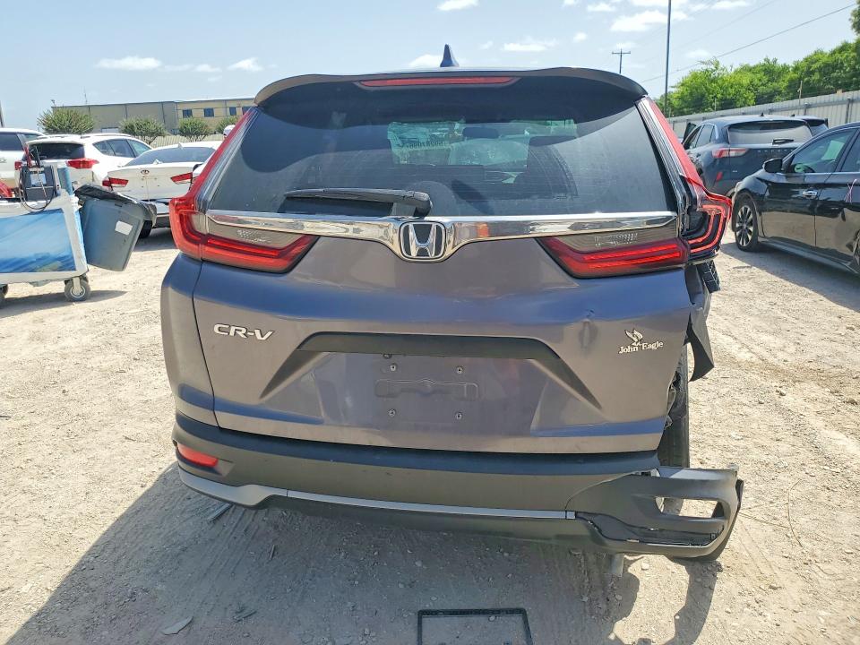 2020 Honda Cr-v VIN 7FARW1H27LE002792 COPART salvage auction — REAR END, TX - SALVAGE VEHICLE TITLE, sold $6,100 on 2026-08-21 (photo 6)
