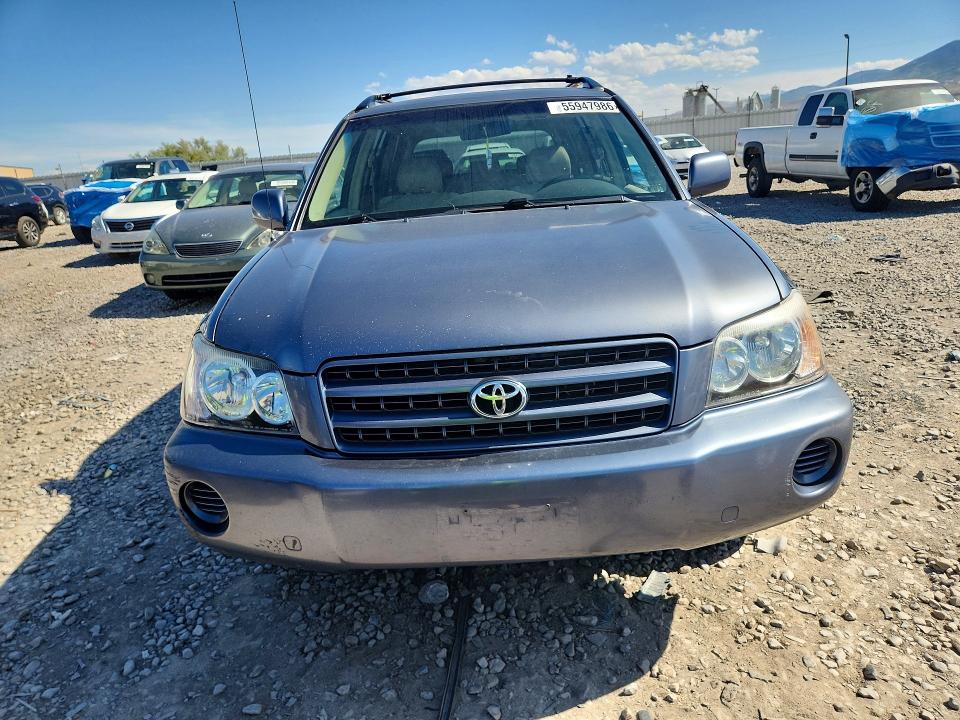 2003 Toyota Highlander VIN JTEHD21A230025122 COPART salvage auction — MINOR DENT/SCRATCHES, Ut - Certificate Of Title (P), sold $425 on 2026-07-17 (photo 5)