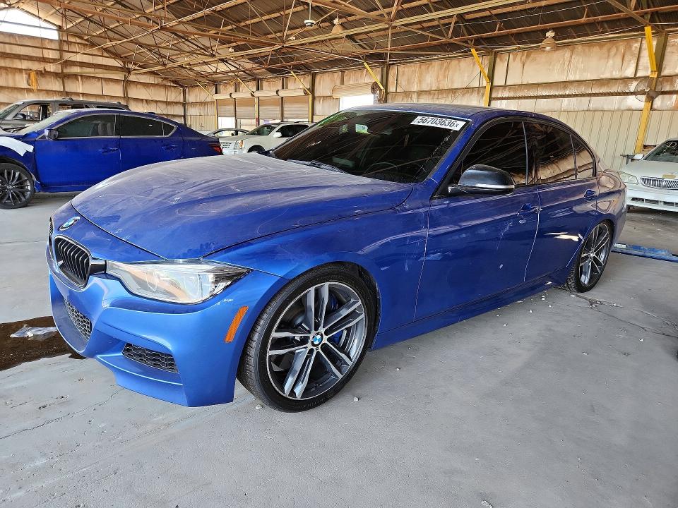 2018 BMW 3er VIN WBA8B7C58JA411894 COPART salvage auction — UNDERCARRIAGE, Az - Cert Of Title - Salvage, sold $8,400 on 2026-08-17 (photo 1)