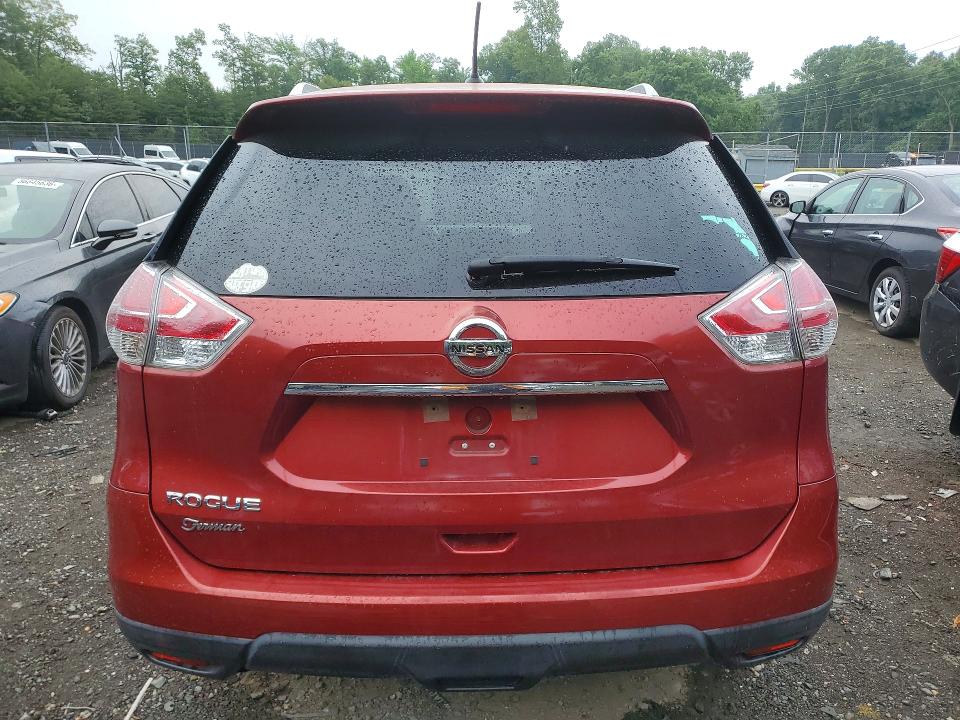 2016 Nissan VIN KNMAT2MT3GP735276 COPART salvage auction — FRONT END, Fl - Cert Of Title Slvg Rebuildable, sold $1,700 on 2026-07-07 (photo 6)