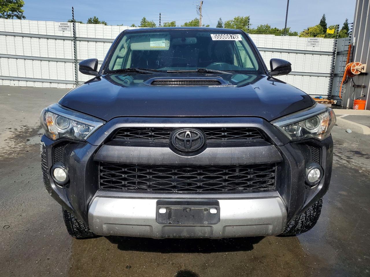 2016 Toyota 4Runner VIN JTEBU5JR9G5335287 COPART salvage auction — Front End, CA - CERTIFICATE OF TITLE, sold $11,700 on 2026-07-02 (photo 5)
