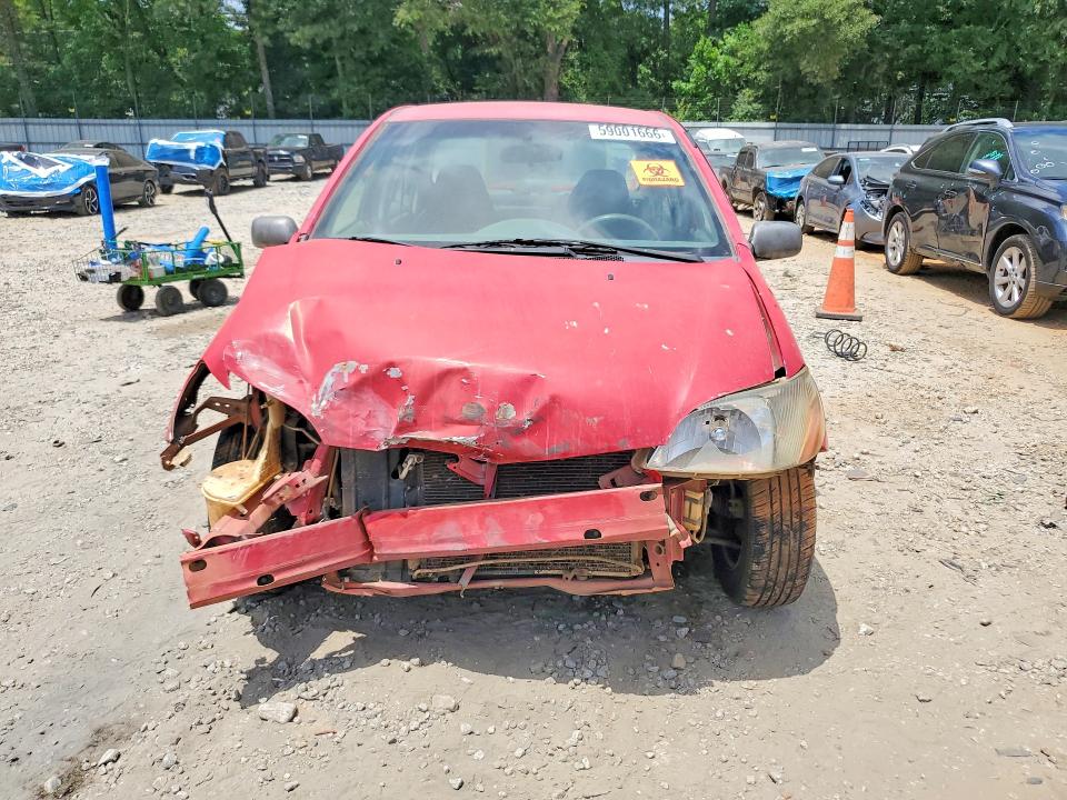 2000 Toyota Echo VIN JTDBT1233Y0080208 COPART salvage auction — FRONT END, Ga - Cert Of Title-Salvage, sold $275 on 2026-07-28 (photo 5)