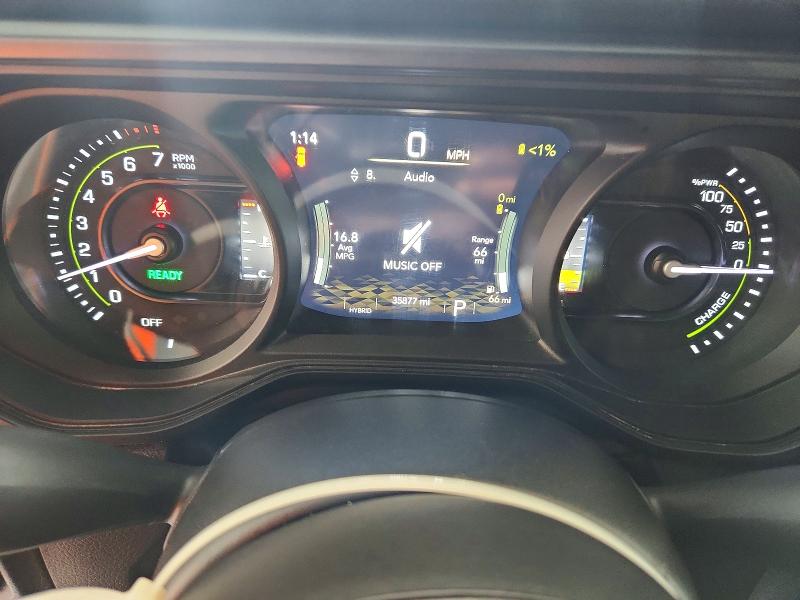 2024 Jeep Wrangler / VIN 1C4RJXN62RW186760 COPART salvage auction — MINOR DENT/SCRATCHES, Il - Certificate Of Title, sold $20,250 on 2026-07-02 (photo 9)