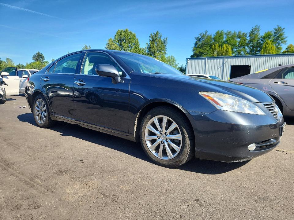 2007 Lexus ES VIN JTHBJ46G972080350 COPART salvage auction — REAR END, Or - Salvage Title Certificate, sold $100 on 2026-07-22 (photo 4)