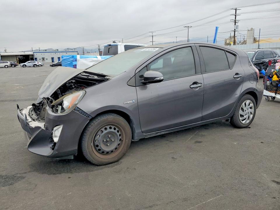 2015 Toyota Prius VIN JTDKDTB38F1101800 COPART salvage auction — FRONT END, Ca - Acq Bos - Post Sale - Salvage, sold $575 on 2026-07-06 (photo 1)