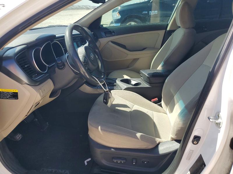 2015 Kia Optima VIN KNAGM4A75F5646701 COPART salvage auction — FRONT END, Tx - Salvage Vehicle Title, sold $525 on 2026-07-16 (photo 7)