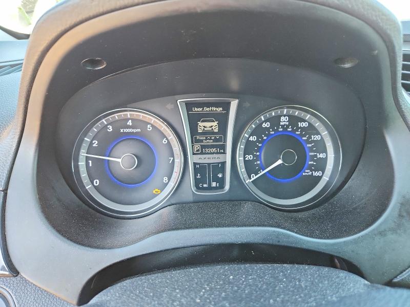 2013 Hyundai Azera VIN KMHFH4JG4DA249273 COPART salvage auction — FRONT END, Ny - Mv-907A Salvage Certificate, sold $1,250 on 2026-07-13 (photo 9)