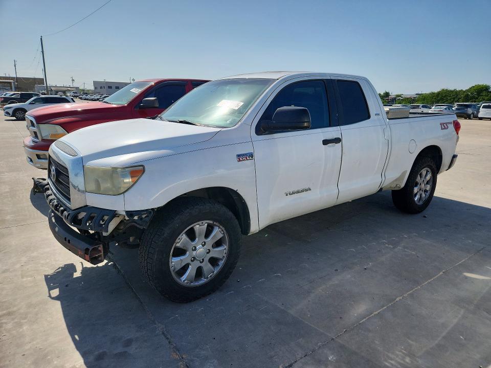 2008 Toyota Tundra VIN 5TFRV54158X035287 COPART salvage auction — SIDE, TX - SALVAGE VEHICLE TITLE, sold $1,350 on 2026-07-20 (photo 1)
