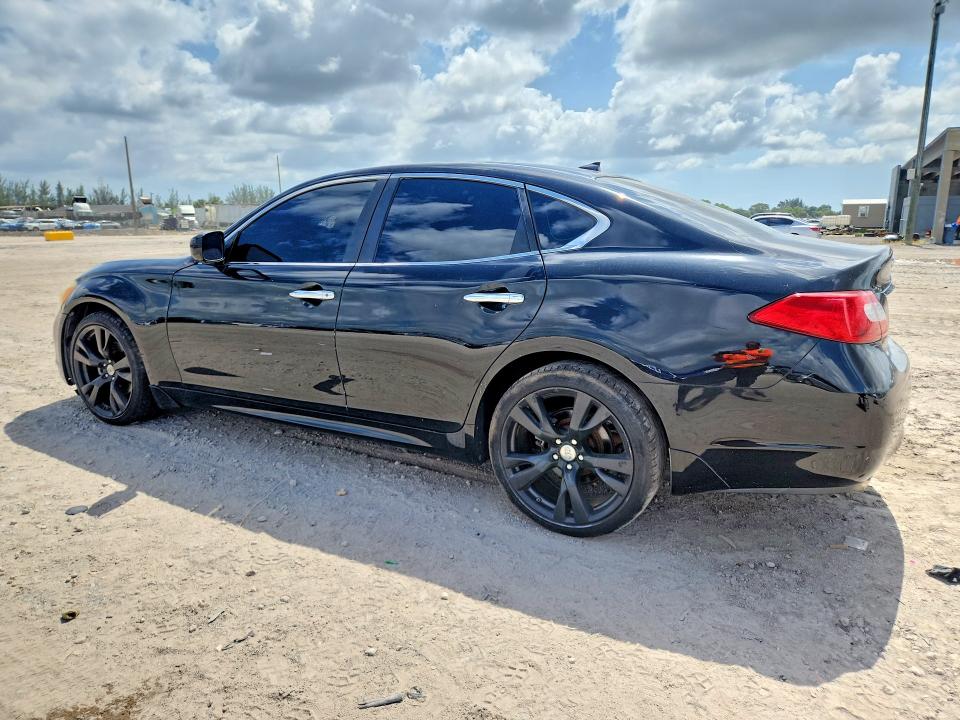2012 Infiniti M VIN JN1BY1AP3CM331951 COPART salvage auction — FRONT END, FL - CERTIFICATE OF TITLE, sold $600 on 2026-07-02 (photo 2)