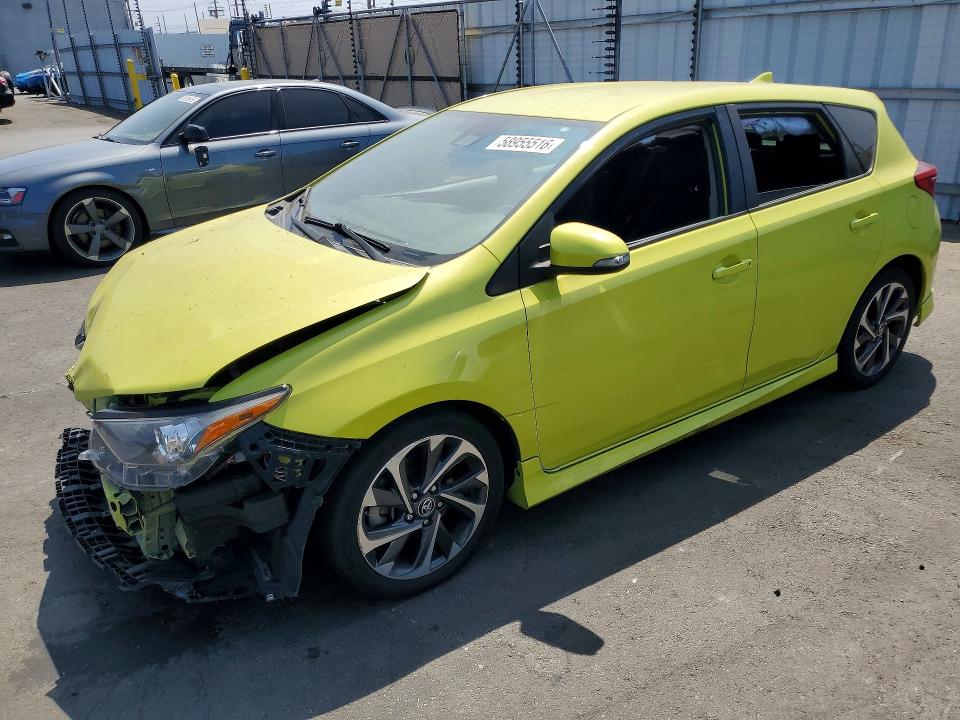 2017 Toyota Corolla VIN JTNKARJE0HJ532967 COPART salvage auction — FRONT END, CA - SALVAGE CERTIFICATE, sold $2,200 on 2026-07-27 (photo 1)