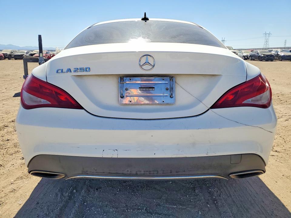 2018 Mercedes-benz Cla-class VIN WDDSJ4EB6JN682299 COPART salvage auction — MECHANICAL, Ca - Dis/Dlr/Exp Only Clean Title, sold $1,550 on 2026-07-22 (photo 6)