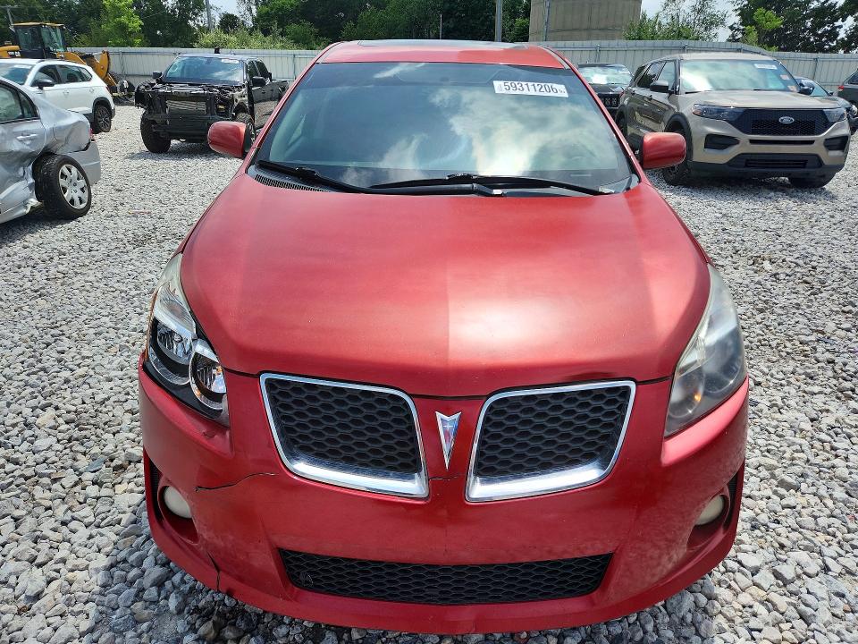 2009 Pontiac Vibe VIN 5Y2SR67059Z407988 COPART salvage auction — FRONT END, Mi - Dealer Only Clean Title, sold $700 on 2026-07-30 (photo 5)