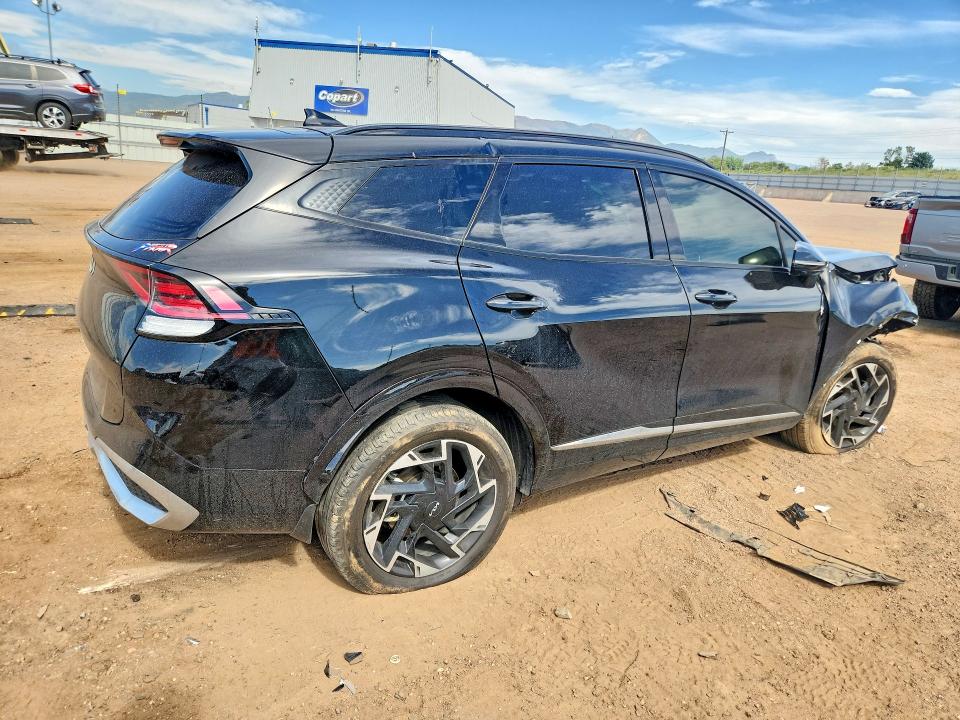 2024 Kia Sportage VIN 5XYK53DF1RG163371 COPART salvage auction — FRONT END, FL - CERT OF TITLE SLVG REBUILDABLE, sold $275 on 2026-07-22 (photo 3)