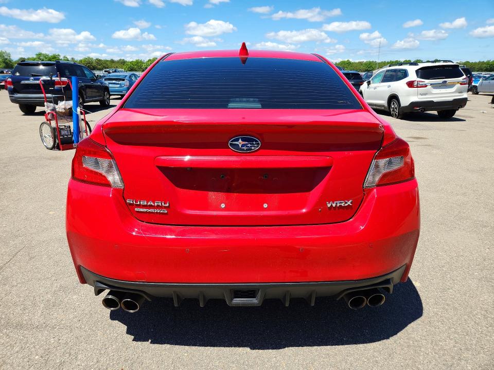 2021 Subaru Wrx VIN JF1VA1P68M8811478 COPART salvage auction — FRONT END, Ny - Mv-907A Salvage Certificate, sold $1,850 on 2026-07-22 (photo 6)