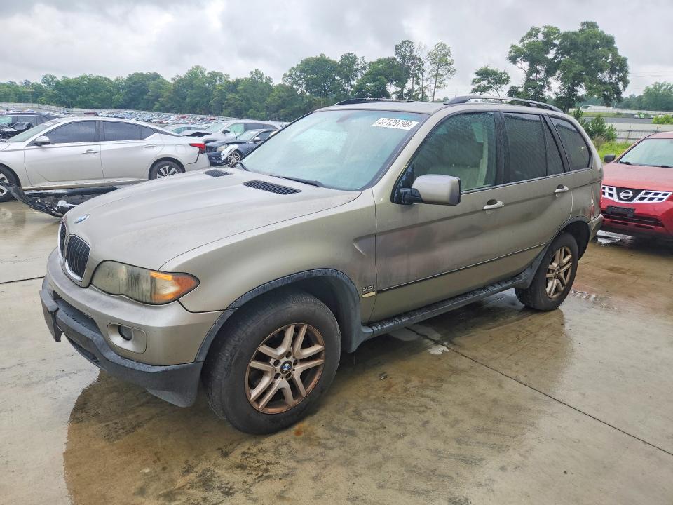 2004 BMW X5 VIN 5UXFA13514LU41997 COPART salvage auction — REAR END, Ga - Cert Of Title-Rebuilt Salvage, sold $400 on 2026-07-09 (photo 1)