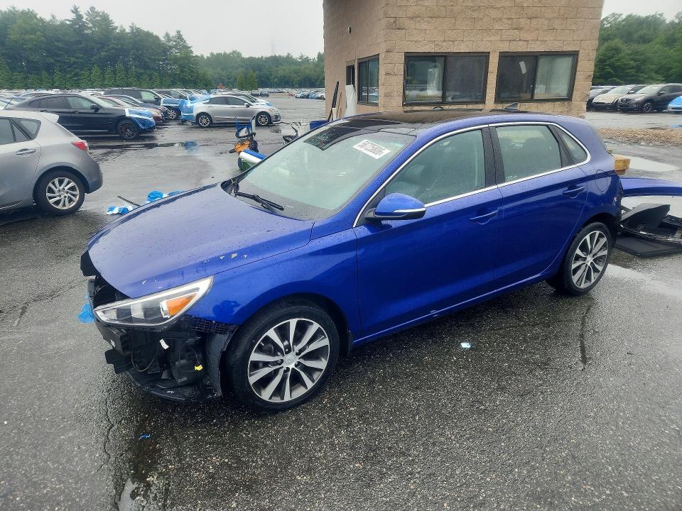 2020 Hyundai Elantra VIN KMHH35LE3LU138994 COPART salvage auction — FRONT END, WV - SALVAGE CERTIFICATE, sold $1,700 on 2026-07-30 (photo 1)