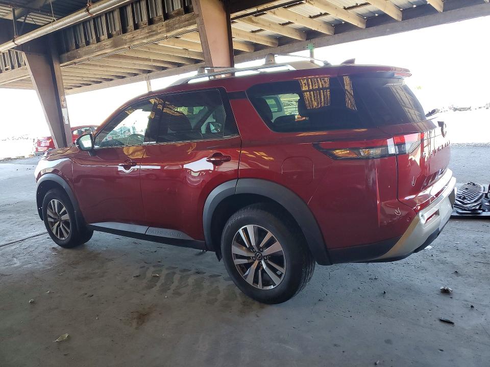 2023 Nissan Pathfinder VIN 5N1DR3CAXPC211790 COPART salvage auction — FRONT END, Ca - Salvage Certificate, sold $6,900 on 2026-07-02 (photo 2)