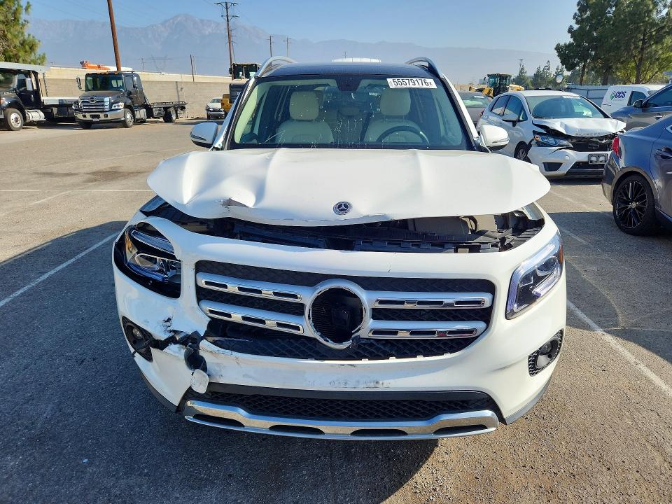 2022 Mercedes-benz Glb VIN W1N4M4GB1NW236982 COPART salvage auction — FRONT END, Ca - Salvage Certificate, sold $9,300 on 2026-07-02 (photo 5)