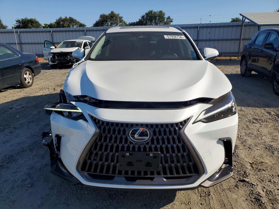 2026 Lexus VIN JTJGKCEZ5T2077812 COPART salvage auction — FRONT END, Ca - Salvage Certificate, sold $20,900 on 2026-07-16 (photo 5)