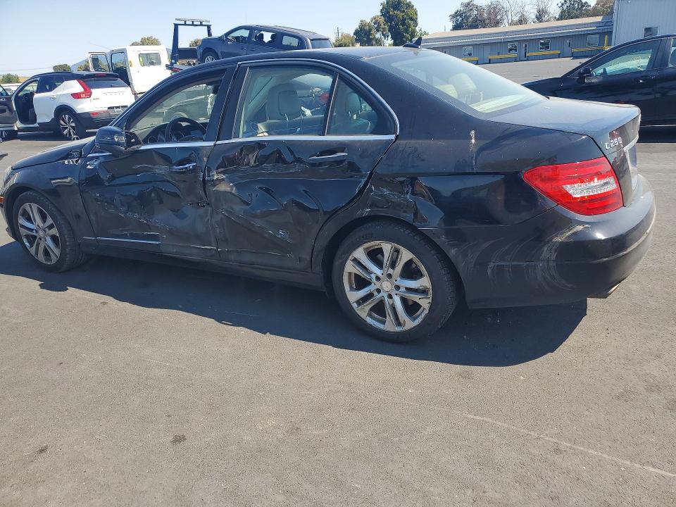 2014 Mercedes-benz VIN WDDGF4HB4EG158968 COPART salvage auction — SIDE, Ca - Salvage Certificate, sold $1,750 on 2026-07-15 (photo 2)
