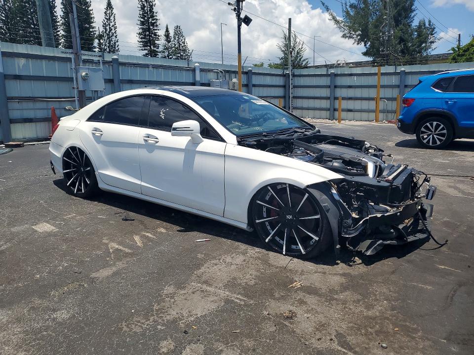 2012 Mercedes-benz VIN WDDLJ7DB2CA007910 COPART salvage auction — MECHANICAL, Fl - Cert Of Title-Rebuilt (P), sold $700 on 2026-07-27 (photo 4)