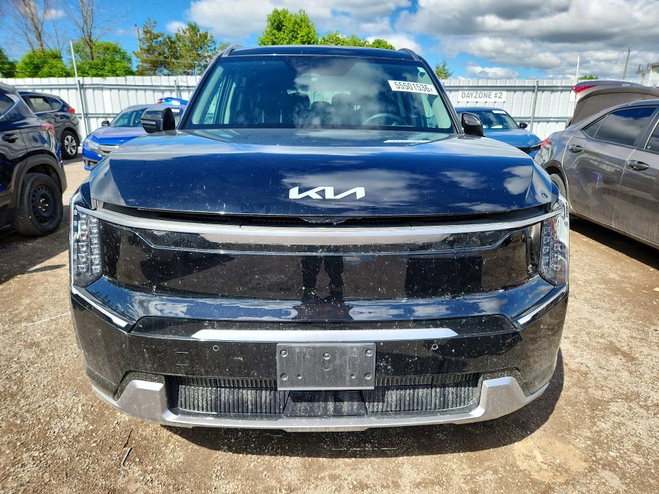 2026 Kia Ev9 VIN KNDADFS53T6070405 COPART salvage auction — REAR END, On - Permit Salvage, sold $12,100 on 2026-07-16 (photo 5)