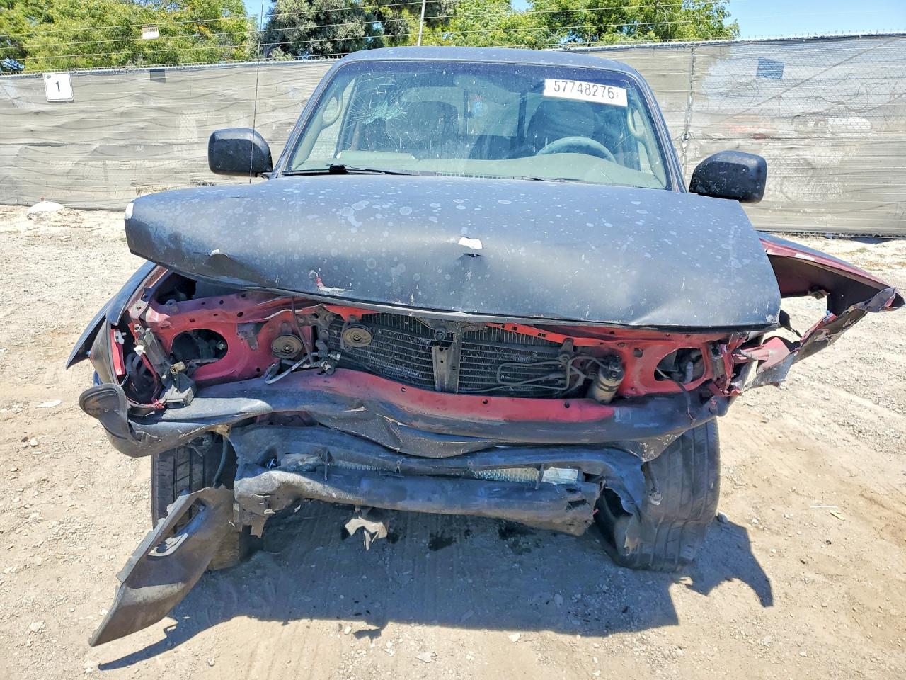 2004 Toyota Tacoma VIN 5TEGN92N14Z427870 COPART salvage auction — Front End, CA - SALVAGE CERTIFICATE, sold $1,050 on 2026-07-10 (photo 5)