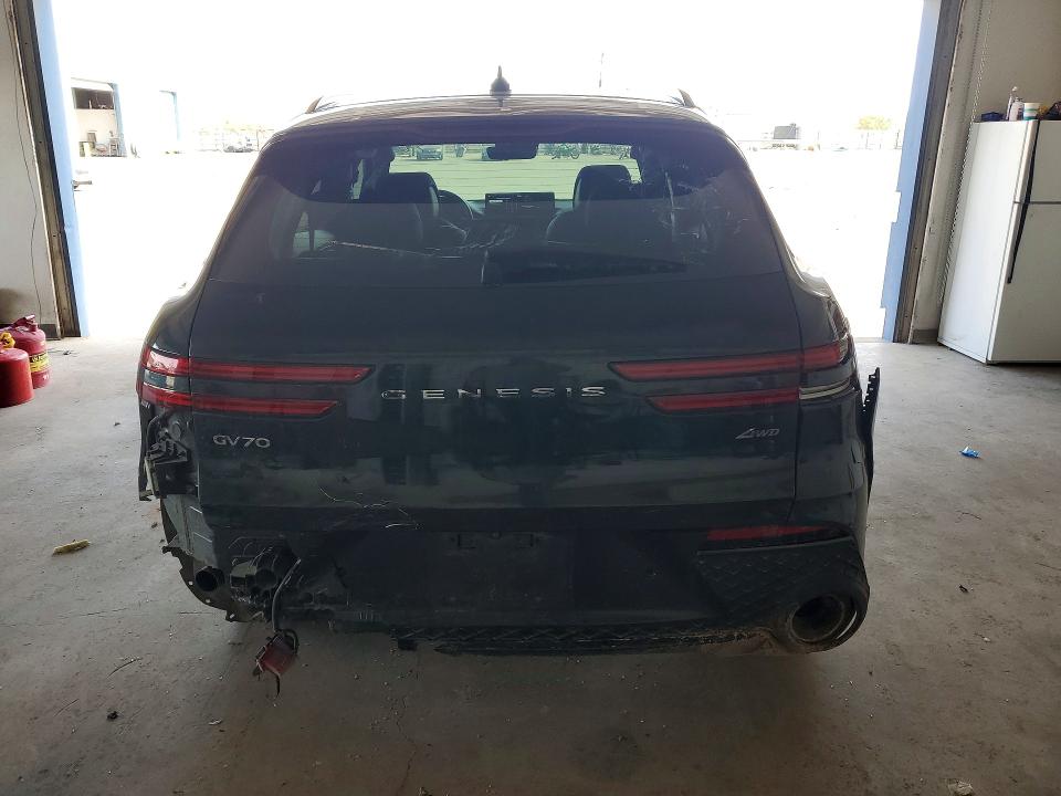 2022 Genesis VIN KMUMADTB3NU051072 COPART salvage auction — FRONT END, Tx - Salvage Vehicle Title, sold $7,700 on 2026-07-31 (photo 6)