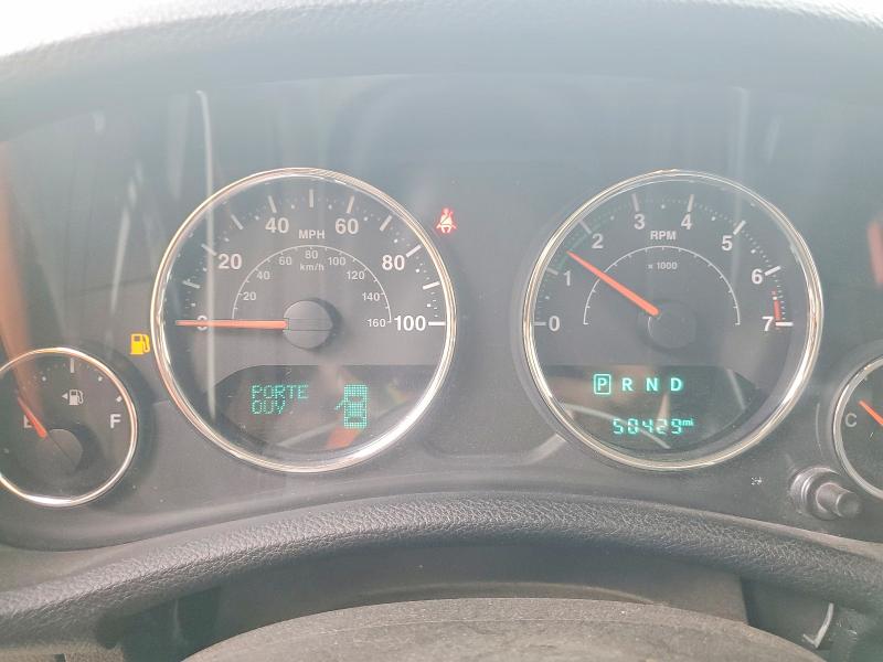 2018 Jeep Wrangler / VIN 1C4BJWEG9JL862017 COPART salvage auction — ROOF, Il - Salvage Certificate, sold $7,500 on 2026-07-10 (photo 9)