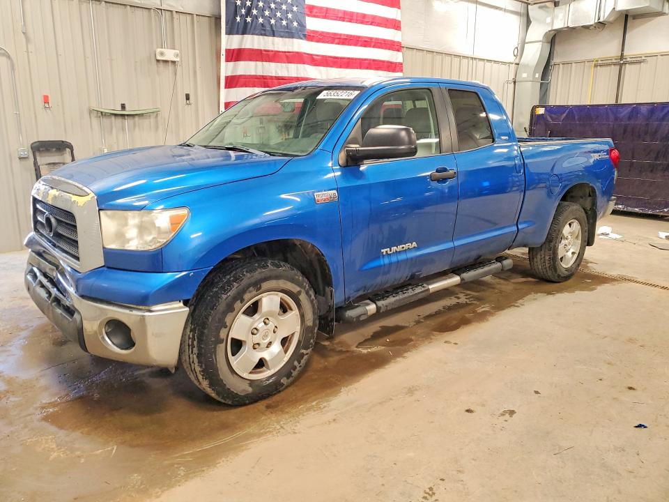 2007 Toyota Tundra VIN 5TFBV54137X020772 COPART salvage auction — FRONT END, Wy - Certificate Of Title, sold $5,200 on 2026-07-08 (photo 1)