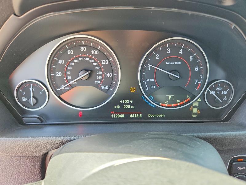 2017 BMW 3er VIN WBA8B9G54HNU48482 COPART salvage auction — SIDE, TX - SALVAGE VEHICLE TITLE (P), sold $3,150 on 2026-07-16 (photo 9)