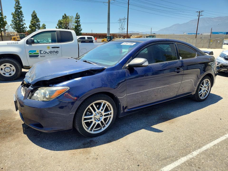 2010 Scion Tc VIN JTKDE3B7XA0319799 COPART salvage auction — FRONT END, Ca - Salvage Certificate, sold $375 on 2026-07-14 (photo 1)