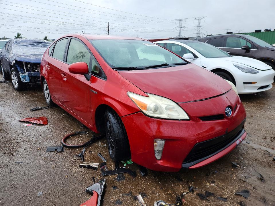 2012 Toyota Prius VIN JTDKN3DUXC5412913 COPART salvage auction — NORMAL WEAR, IN - CERTIFICATE OF TITLE, sold $1,600 on 2026-07-09 (photo 4)