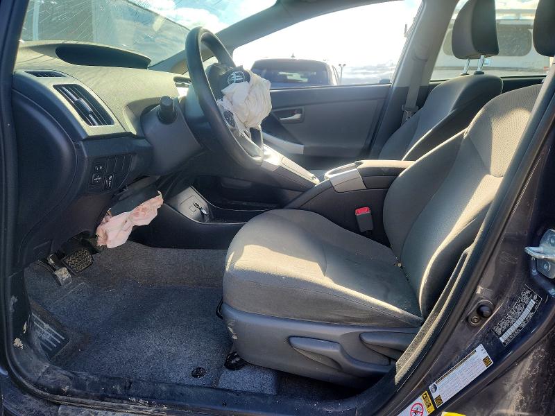 2013 Toyota Prius VIN JTDKN3DU4D5699019 COPART salvage auction — FRONT END, In - Cert Of Title-Salvage Title, sold $475 on 2026-07-17 (photo 7)