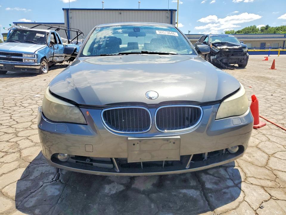 2004 BMW 5 series VIN WBANA73534B809860 COPART salvage auction — REAR END, Tn - Salvage Certificate, sold $800 on 2026-07-08 (photo 5)