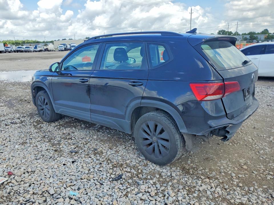 2024 Volkswagen Taos VIN 3VV5X7B21RM115372 COPART salvage auction — REAR END, Tx - Salvage Vehicle Title, sold $5,899 on 2026-08-02 (photo 2)