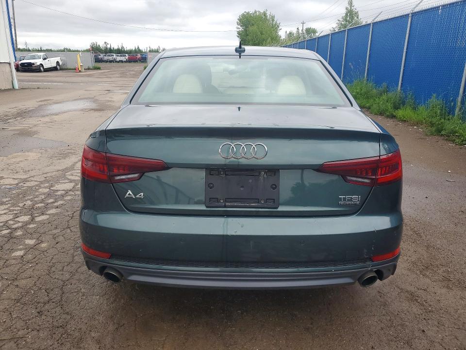 2018 Audi A4 VIN WAUBNAF47JN005031 COPART salvage auction — FRONT END, Ns - Cert Of Registration, sold $4,800 on 2026-07-16 (photo 6)