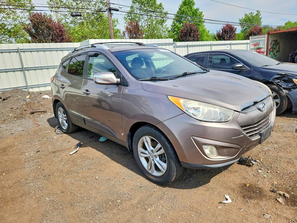 2012 Hyundai Tucson VIN KM8JUCAC1CU415808 COPART salvage auction — FRONT END, Ct - Cert Of Title-Salvage, sold $1,200 on 2026-07-14 (photo 4)