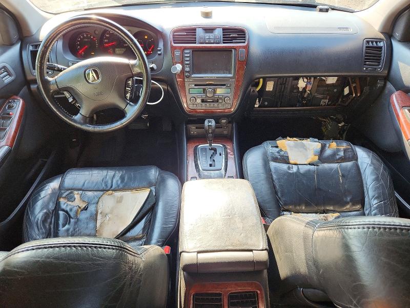 2004 Acura Mdx VIN 2HNYD18954H512378 COPART salvage auction — REAR END, NY - MV-907A SALVAGE CERTIFICATE, sold $425 on 2026-07-09 (photo 8)