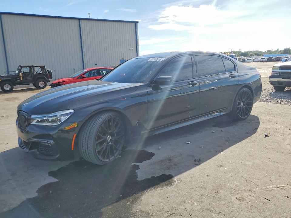 2016 BMW 7er VIN WBA7F2C5XGG420864 COPART salvage auction — MINOR DENT/SCRATCHES, Salvage Title, sold $7,900 on 2026-08-19 (photo 1)