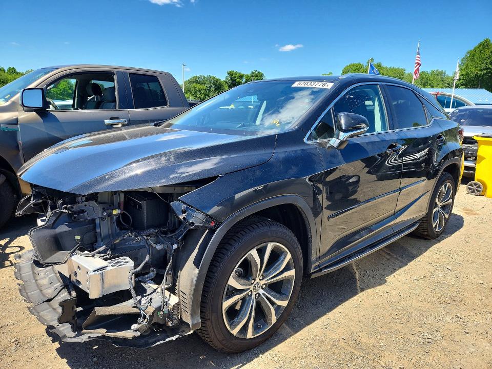 2019 Lexus Rx VIN 2T2BZMCA5KC185497 COPART salvage auction — FRONT END, CT - CERT OF TITLE-SALVAGE, sold $10,700 on 2026-07-02 (photo 1)