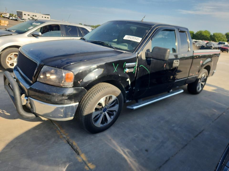 2005 Ford F-150 VIN 1FTPX12505NA77146 COPART salvage auction — FRONT END, Tx - Salvage Vehicle Title, sold $950 on 2026-07-02 (photo 1)