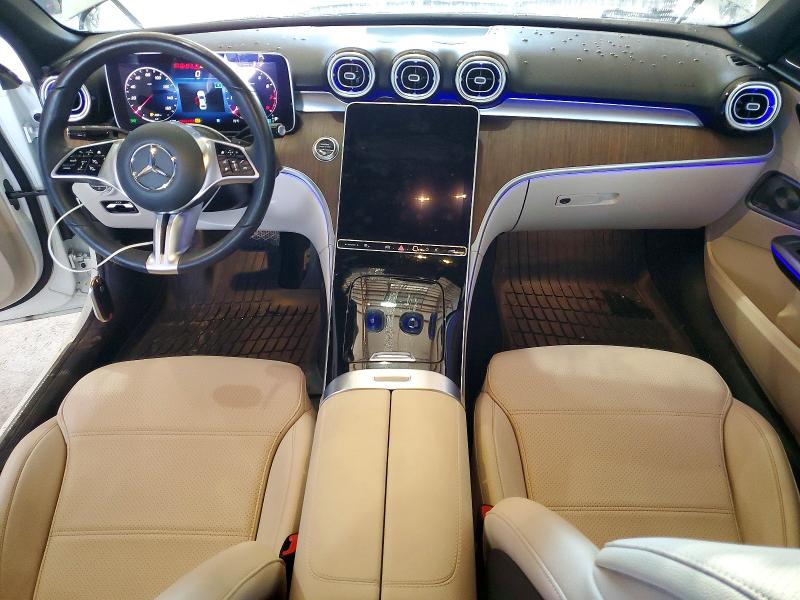 2022 Mercedes-benz C-klasse VIN W1KAF4HB7NR015376 COPART salvage auction — WATER/FLOOD, Ky - Cert Of Title-Salvage Water, sold $7,100 on 2026-07-27 (photo 8)