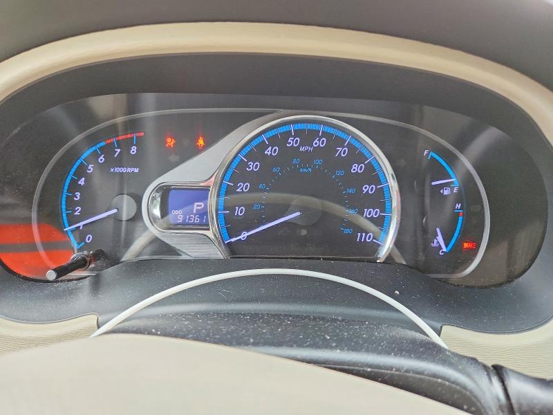 2012 Toyota Sienna VIN 5TDYK3DC6CS253005 COPART salvage auction — SIDE, Md - Cert Of Salvage > 75% Damage, sold $5,200 on 2026-07-14 (photo 9)