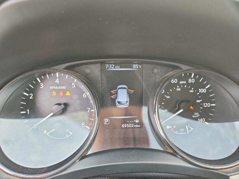 2018 Nissan Rogue VIN JN1BJ1CP6JW193518 COPART salvage auction — WATER/FLOOD, La - Cert Of Title-Salvage Flood, sold $1,950 on 2026-07-10 (photo 8)