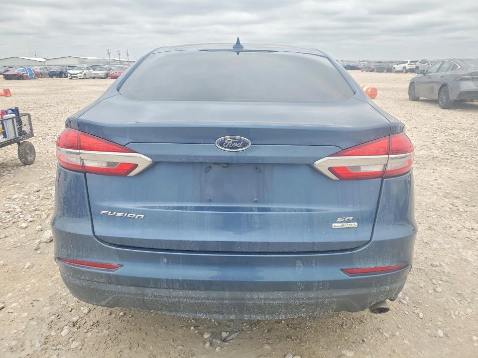 2019 Ford Fusion VIN 3FA6P0HD7KR149026 COPART salvage auction — FRONT END, Tx - Salvage Vehicle Title, sold $1,300 on 2026-07-02 (photo 6)