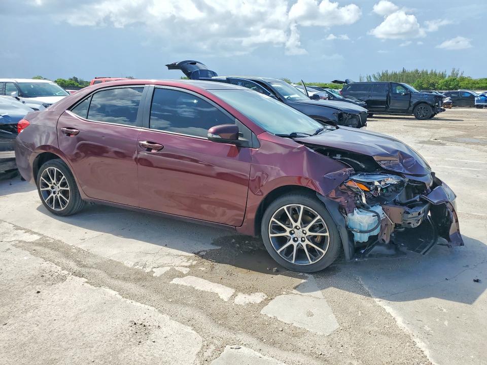 2017 Toyota Corolla VIN 5YFBURHE1HP650572 COPART salvage auction — FRONT END, Fl - Cert Of Title Slvg Rebuildable, sold $3,950 on 2026-07-08 (photo 4)