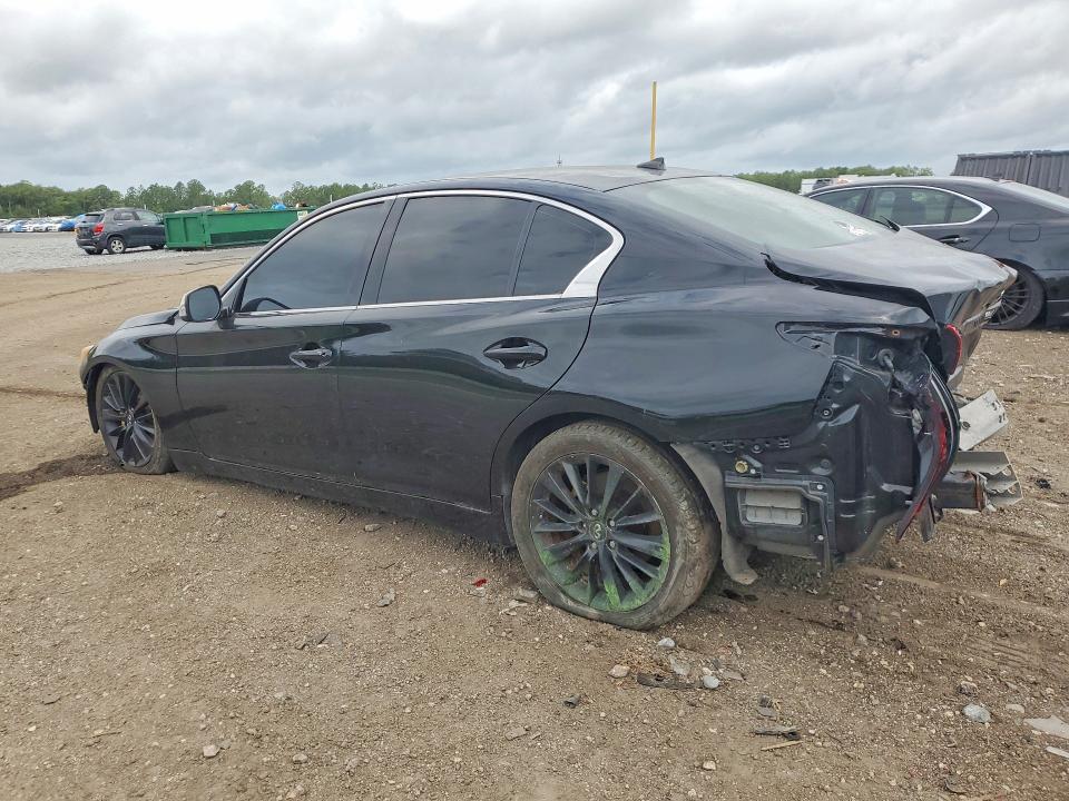 2019 Infiniti Q50 VIN JN1EV7AR6KM558091 COPART salvage auction — FRONT END, Fl - Cert Of Title-Rebuilt, sold $475 on 2026-07-09 (photo 2)