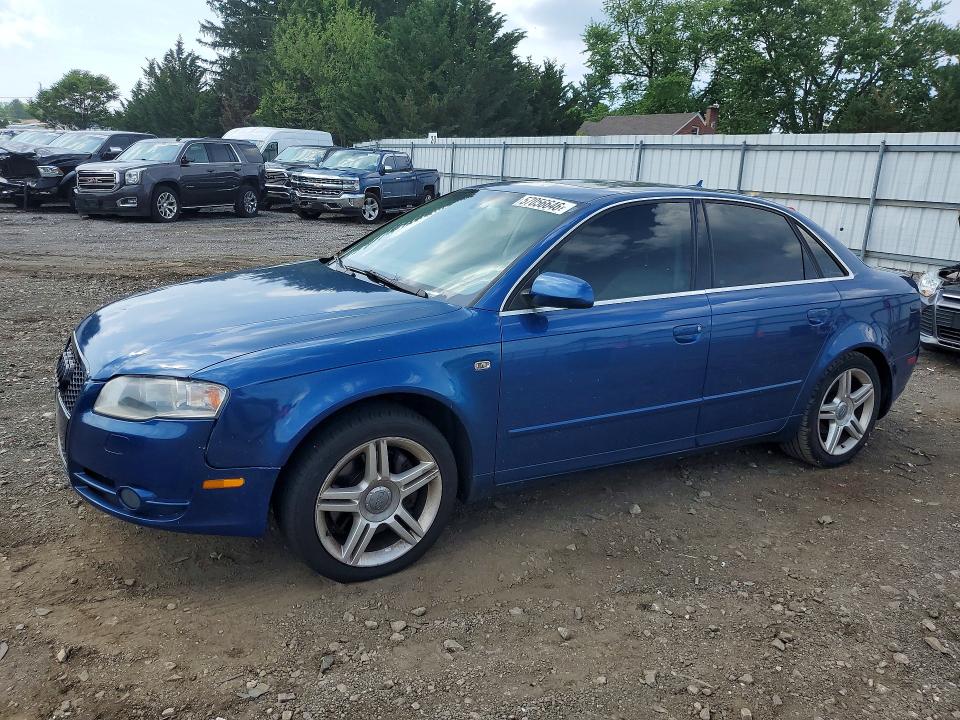2007 Audi A4 VIN WAUDF78E97A114220 COPART salvage auction — REAR END, Md - Cert Of Salvage > 75% Damage, sold $250 on 2026-07-13 (photo 1)