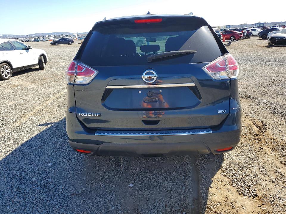 2016 Nissan VIN KNMAT2MT3GP729462 COPART salvage auction — FRONT END, Ca - Salvage Certificate, sold $1,700 on 2026-07-28 (photo 6)